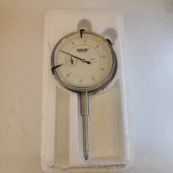 Steelex Dial Indicator .001", 0-1" Model D1057 - Picture 4 of 6